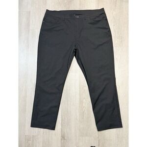 Public Rec Pants Mens 42x30 (40x28) Black Dealmaker Chino 5 Pocket Performance